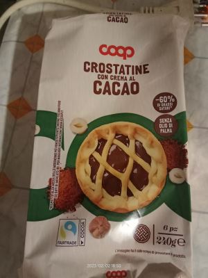 Crostatine al cacao