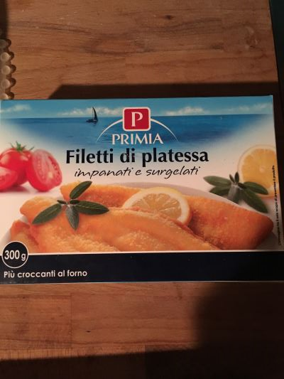 Filetti di platessa impanati