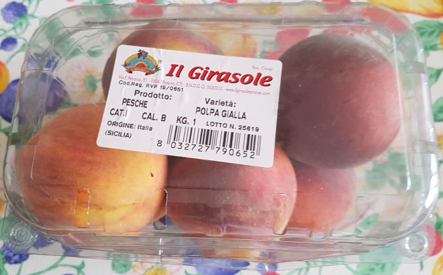 Pesche a polpa gialla 