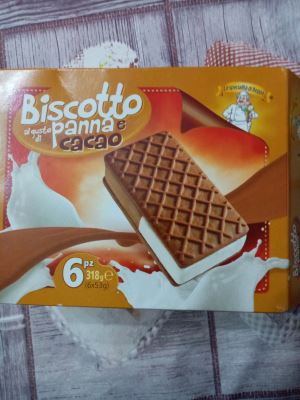 Biscotto panna e cioccolato 