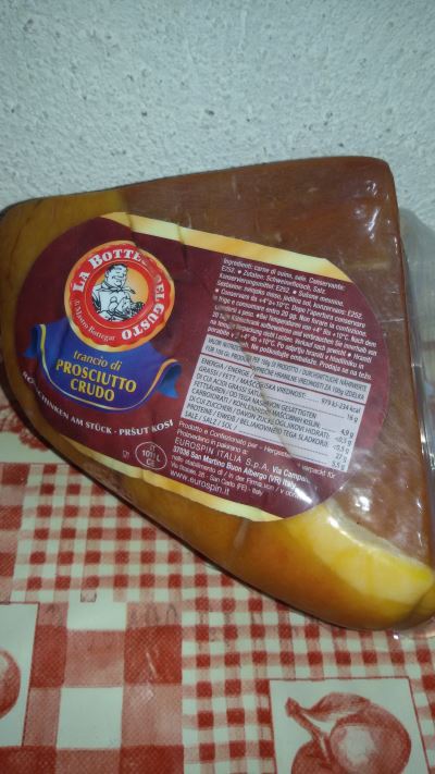 prosciutto crudo