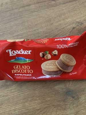 Loacker gelato biscotto