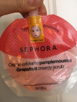 Creme exfoliante pamplemousse