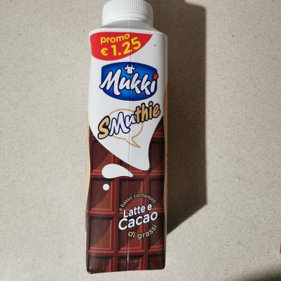 Smuthie latte al cacao 