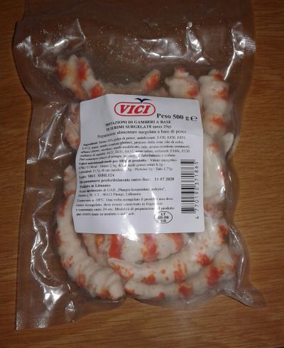 Imitazioni di Gamberi a base di Surimi