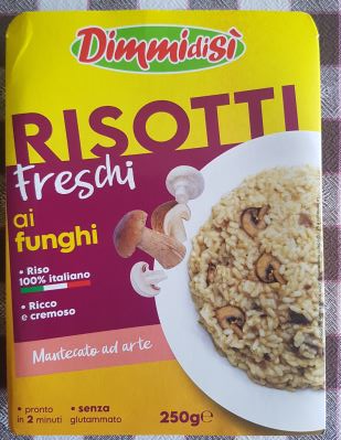 Risotto pronto con funghi 