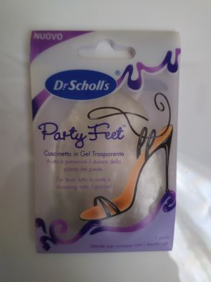 Party feet - cuscinetto in gel trasparente