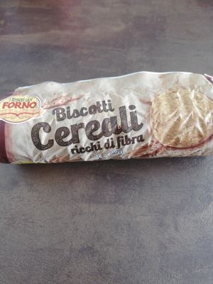 Biscotti cereali ricchi in fibre