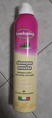 Shampoo mousse a secco