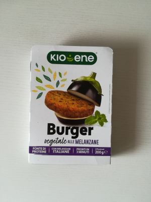 Burger vegetale alle melanzane