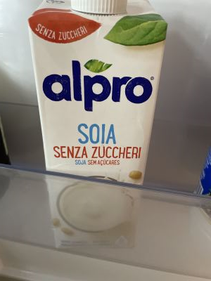 Soia senza zuccheri