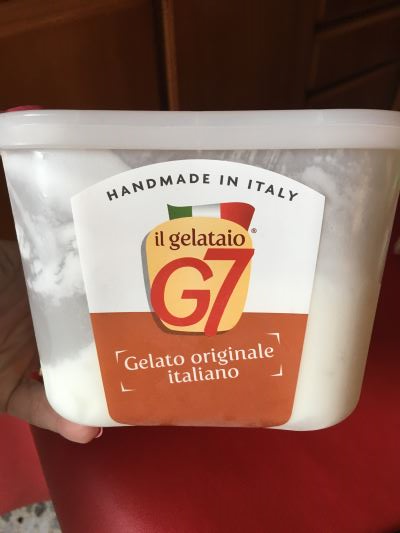 Gelato alla panna