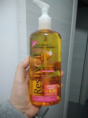 Restivoil olio doccia pelle secca e sensibile