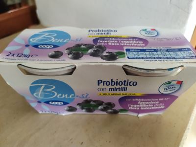 Probiotico con MIrtilli