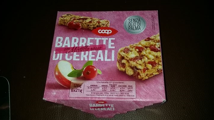 Barrette ai cereali