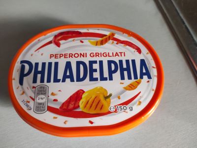 Philadelphia peperoni grigliati