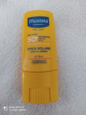 Stick solare viso e labbra 50+
