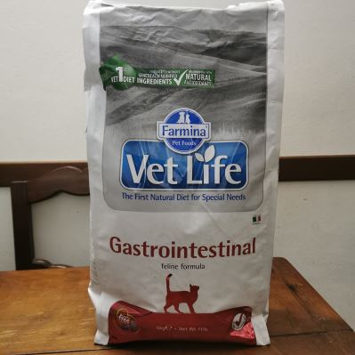 Croccantini Vet Life Gastrointestinal gatto 
