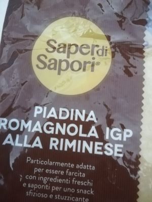 piadina romagnola igp alla riminese