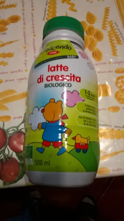 Latte di crescita biologico Crescendo 