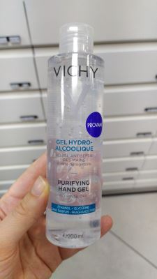 Gel idroalcolico purificante mani