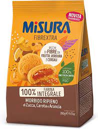 Frollini Fibrextra alla zucca, carota ed arancia