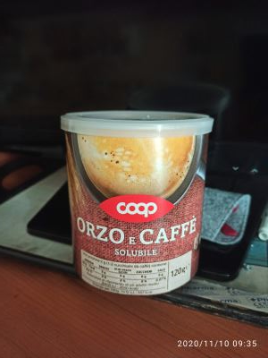 Orzo e caffè solubile 