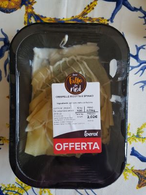 Crespelle ricotta e spinaci Fatto da Noi Iperal