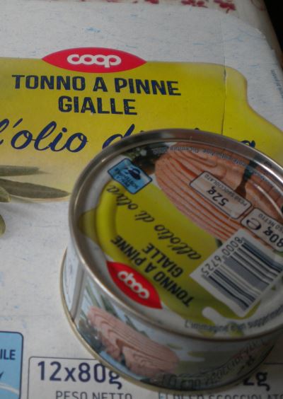 Tonno a pinne gialle all'olio di oliva 