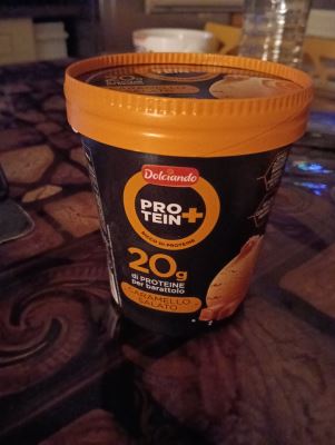 Gelato al caramello salato 