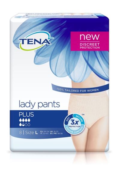 Tena lady pants plus