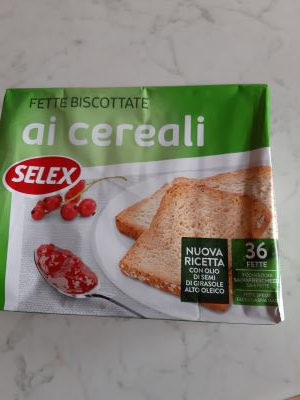 Fette biscottate ai cereali