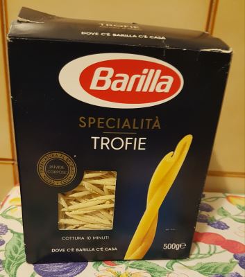Pasta di semola di grano duro Trofie 