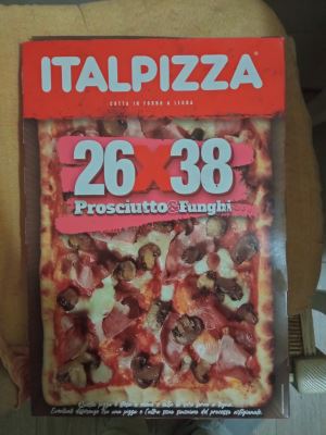 Pizza prosciutto e funghi