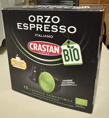 Orzo Espresso Bio capsule