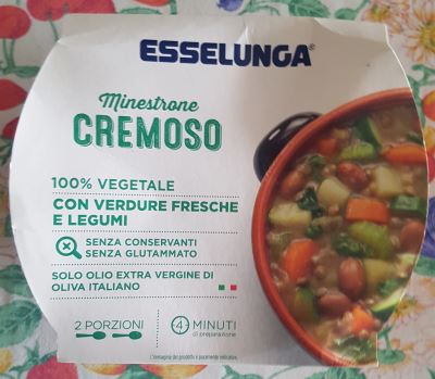 Minestrone fresco pronto Esselunga