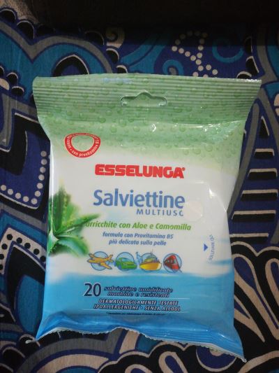 Salviettine Multiuso con Aloe e Camomilla