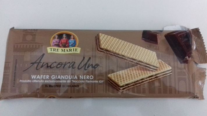 Ancora Uno Wafer gianduia nero