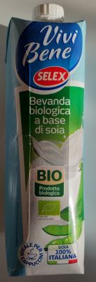 Bevanda biologica a base di soia.