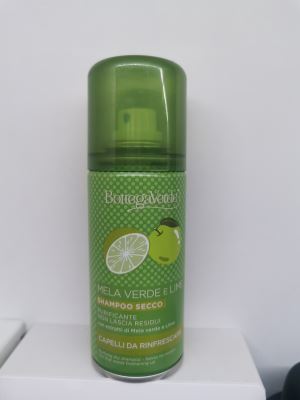 Shampoo a secco Mela verde e lime