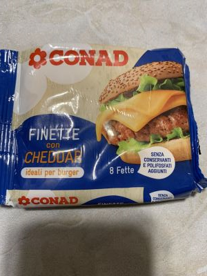 Finette con Cheddar