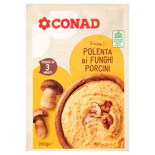 Polenta ai funghi porcini