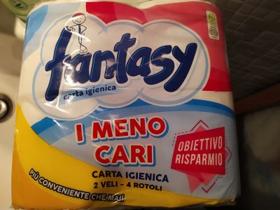Carta igienica 2 veli - 4 rotoli