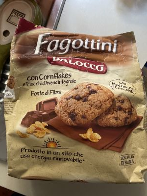 Fagottini con corn flakes e fiocchi di avena integrale 