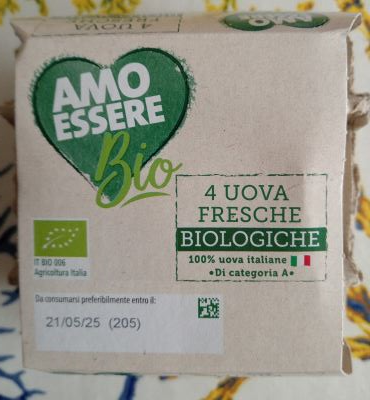 Uova biologiche Amo Essere 