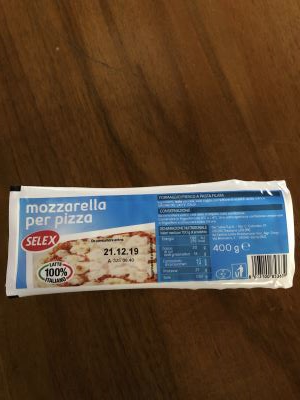 Mozzarella per pizza