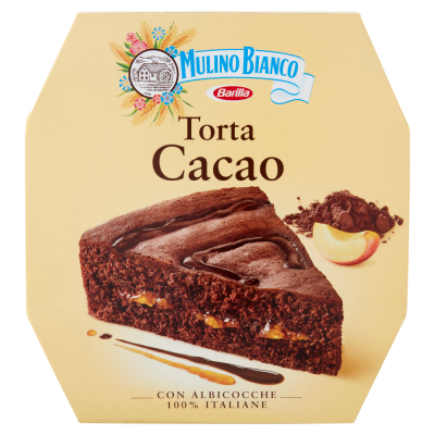 Torta al cacao e albicocche