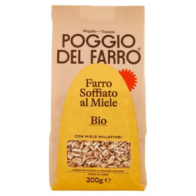 Farro soffiato al miele