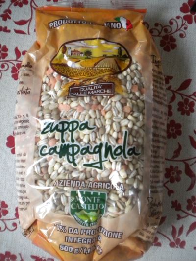 Zuppa campagnola dell'azienda agricola Monte Castello