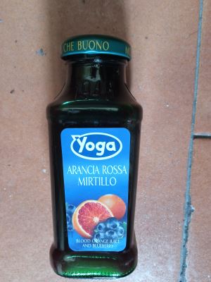 Succo arancia rossa e mirtillo